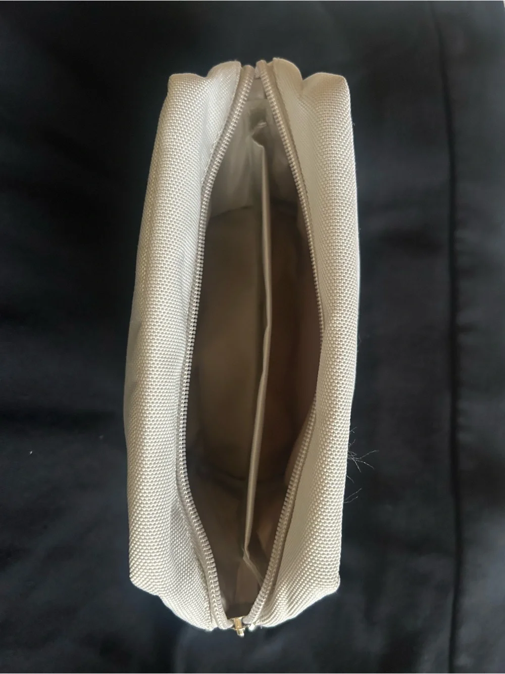 BVLGARY Silver-Tone Zipper Pull accessories bag